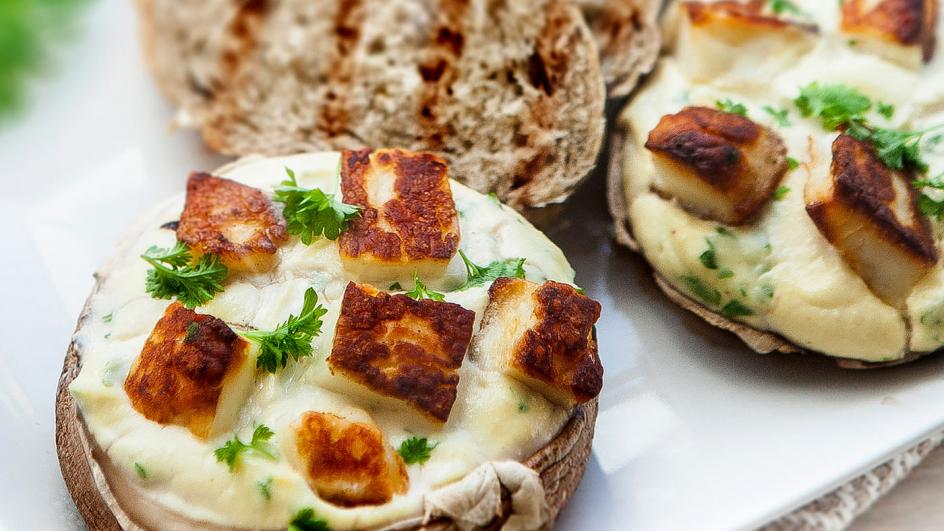Zapečené šampiňóny portobello