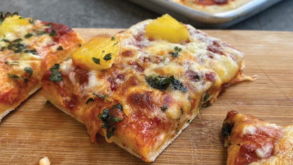 Syrová pizza