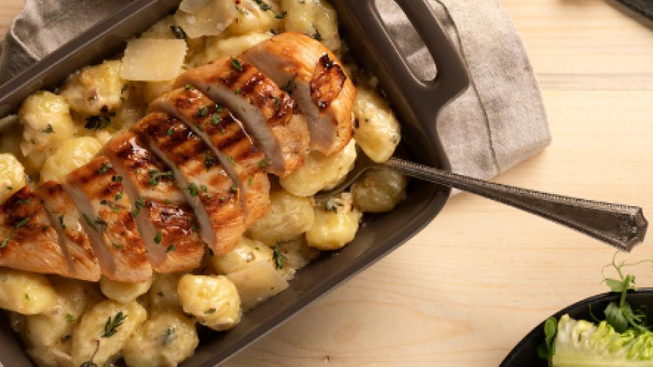 Kuracie gnocchi