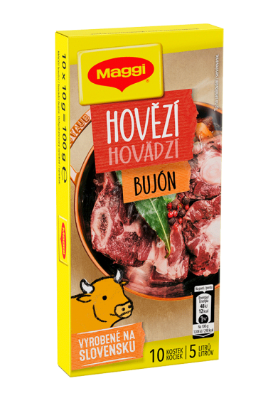 MAGGI Hovädzí bujón v kocke 5 l