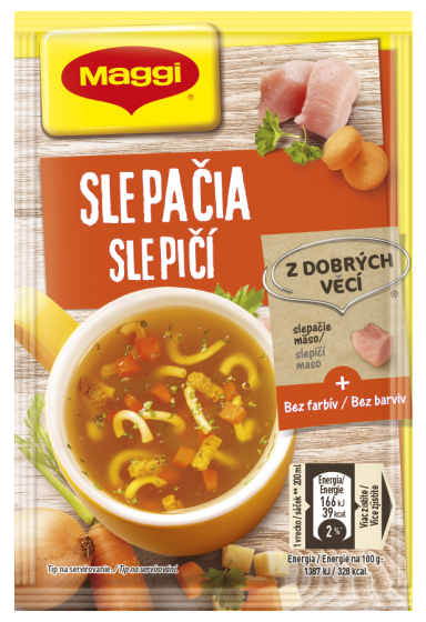 MAGGI Chutná pauza Slepačia instantná polievka 12 g