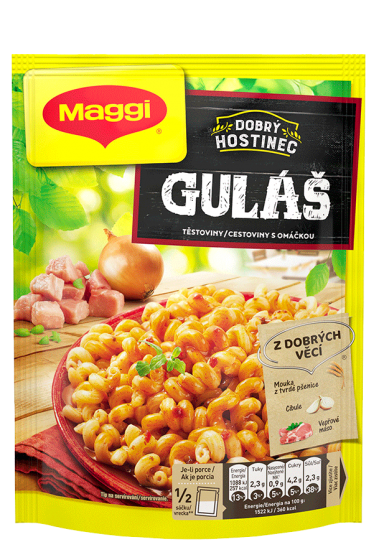 MAGGI Dobrý Hostinec Guláš cestoviny s omáčkou 143 g