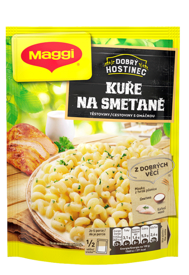 MAGGI Dobrý Hostinec Kura na smotane cestoviny s omáčkou 142 g