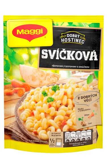 MAGGI Dobrý Hostinec Sviečková cestoviny s omáčkou 153 g