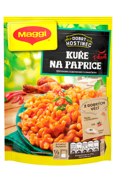 MAGGI Dobrý Hostinec Kura na paprike pikant cestoviny s omáčkou 146 g