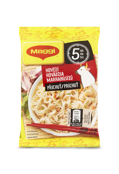 MAGGI Chutná pauza Instantné rezance s hovädzou príchuťou 60 g