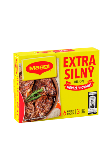 MAGGI Extra silný bujón v kocke 3 l