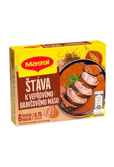 MAGGI Šťava k bravčovému mäsu v kocke 0,75 l