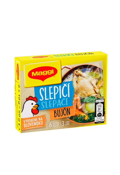 MAGGI Slepačí bujón v kocke 3 l