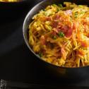 Vyprážané rezance a la Carbonara