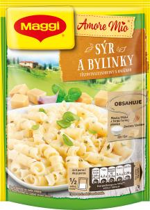 MAGGI Amore Mio Sýr a bylinky cestoviny s omáčkou vrecko 146g