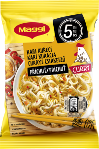 MAGGI Chutná pauza Instantné rezance s kuracou príchuťou a karí 60 g