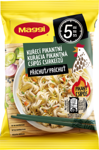 MAGGI Chutná pauza Instantné rezance s kuracou príchuťou, pikantné 60 g