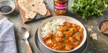 Jednoduché chicken masala