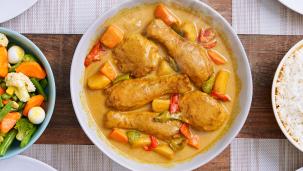 Recept na krémové kuracie kari